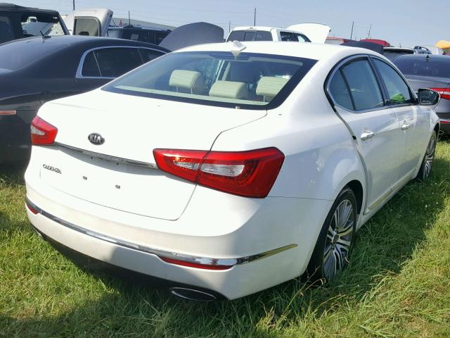 KNALN4D71G5215183 - 2016 KIA CADENZA WHITE photo 4