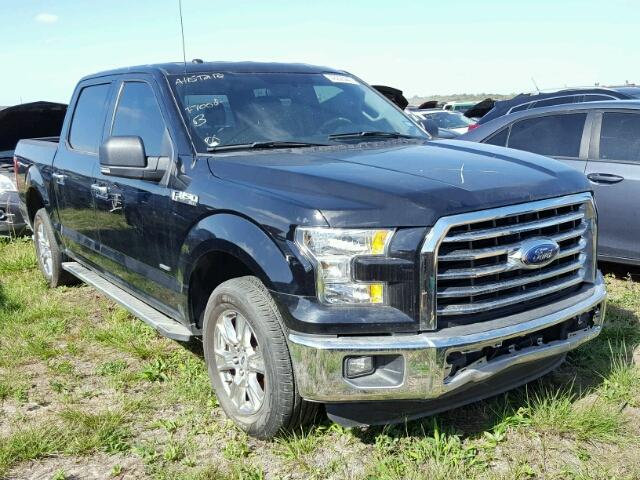 1FTEW1CG1GKE01056 - 2016 FORD F150 SUPER BLACK photo 1