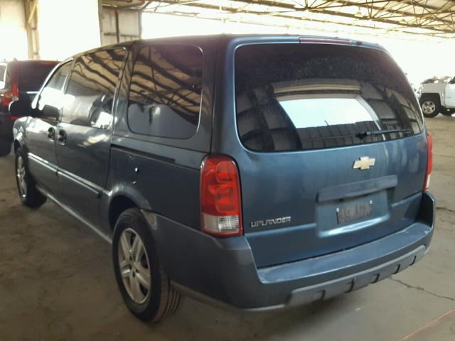 1GNDV03L95D171622 - 2005 CHEVROLET UPLANDER BLUE photo 3