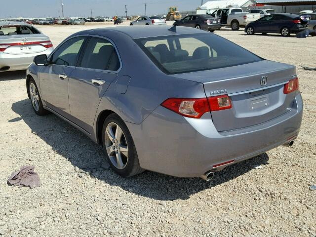 JH4CU2F62BC009579 - 2011 ACURA TSX GRAY photo 3