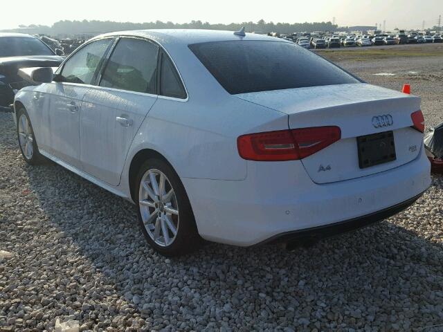 WAUFFAFL0EA044028 - 2014 AUDI A4 GRAY photo 3