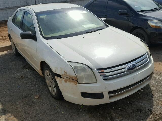 3FAHP06Z78R261924 - 2008 FORD FUSION S WHITE photo 1