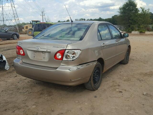 1NXBR32E06Z612091 - 2006 TOYOTA COROLLA CE GOLD photo 4