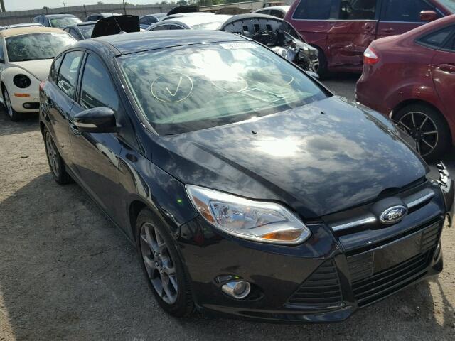 1FADP3K22EL305489 - 2014 FORD FOCUS SE BLACK photo 1