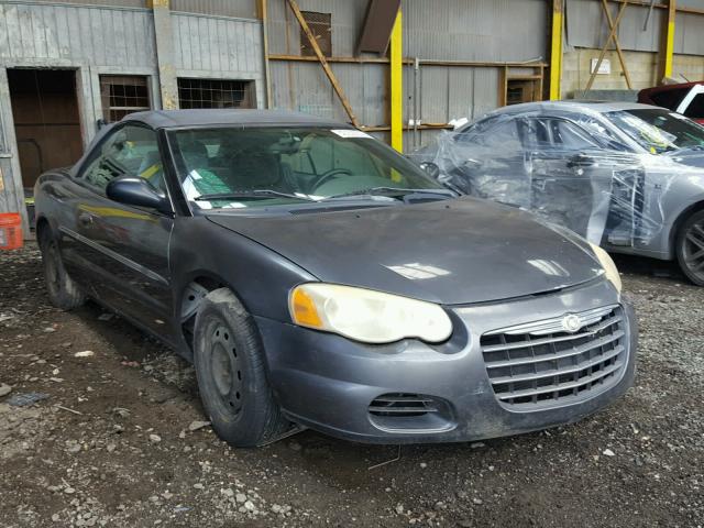 1C3EL45X25N669153 - 2005 CHRYSLER SEBRING GRAY photo 1