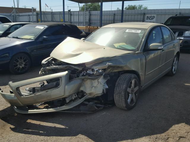 YV1MS390082381343 - 2008 VOLVO S40 GRAY photo 2