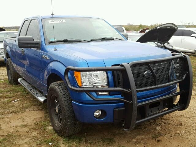 1FTFX1CF0DFC71333 - 2013 FORD F150 SUPER BLUE photo 1