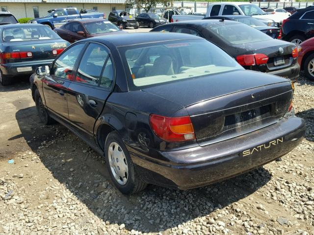 1G8ZH5283YZ119789 - 2000 SATURN SL1 PURPLE photo 3