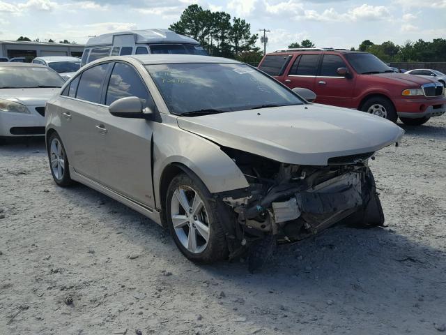 1G1PG5SC1C7134650 - 2012 CHEVROLET CRUZE LT GOLD photo 1