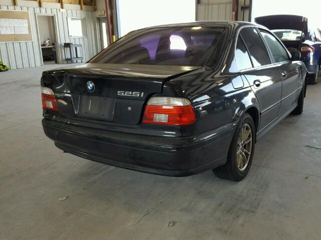 WBADT33443GF43128 - 2003 BMW 525 I BLACK photo 4