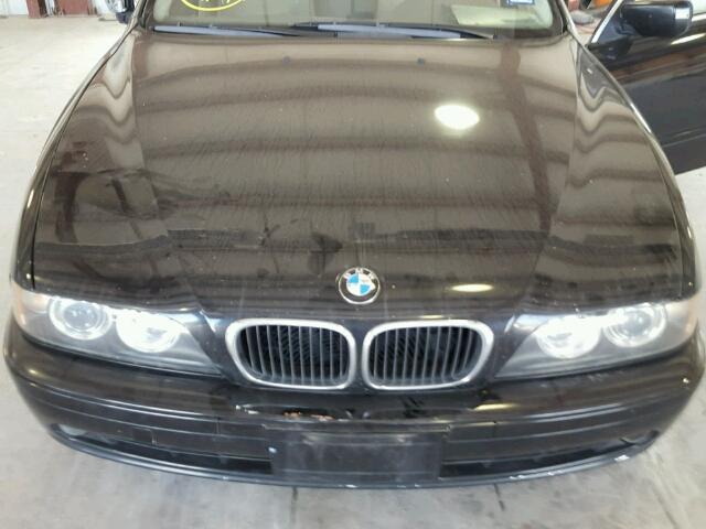 WBADT33443GF43128 - 2003 BMW 525 I BLACK photo 7