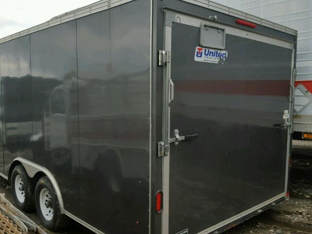 48BTE2020CA122776 - 2012 UTILITY TRAILER GRAY photo 3