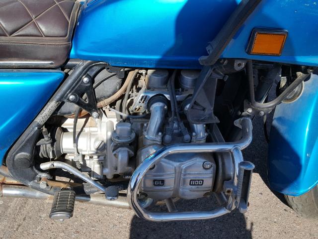 1HFSC0216DA331919 - 1983 HONDA GL1100 I BLUE photo 7