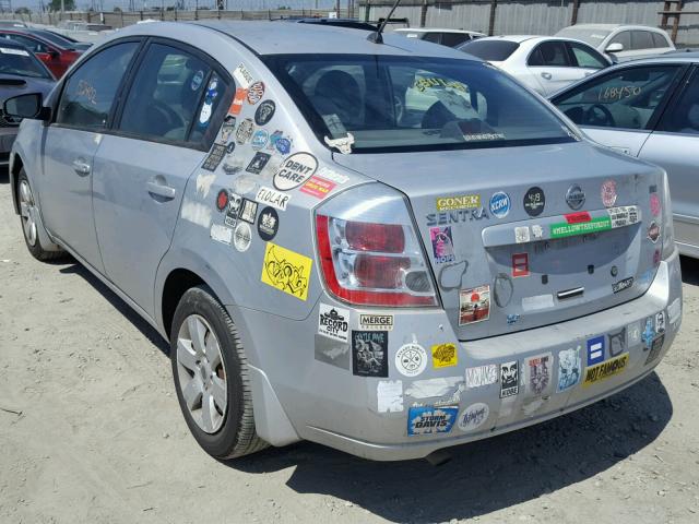 3N1AB61E39L656742 - 2009 NISSAN SENTRA 2.0 SILVER photo 3