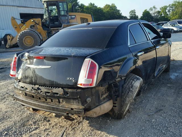 2C3CCAKT4EH128525 - 2014 CHRYSLER 300C BLACK photo 4