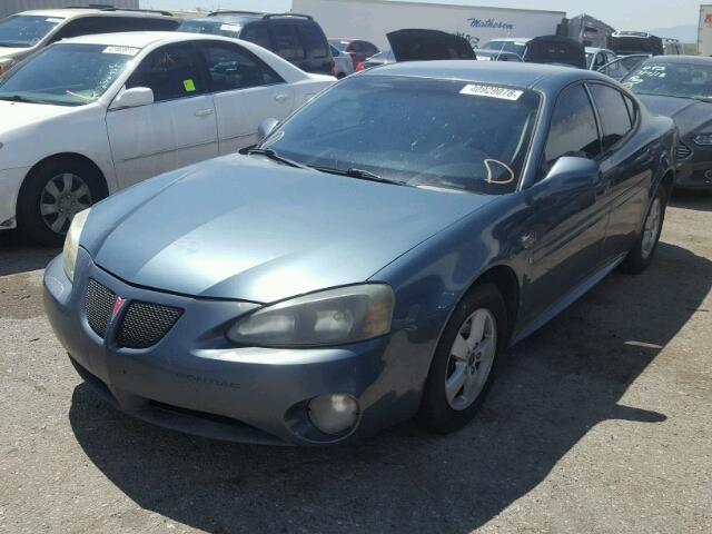 2G2WP552861169052 - 2006 PONTIAC GRAND PRIX GREEN photo 2