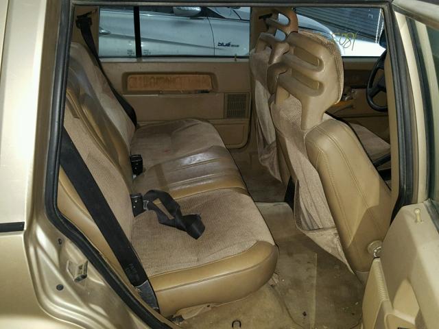 YV1FX8754H1096415 - 1987 VOLVO 740 GLE GOLD photo 6