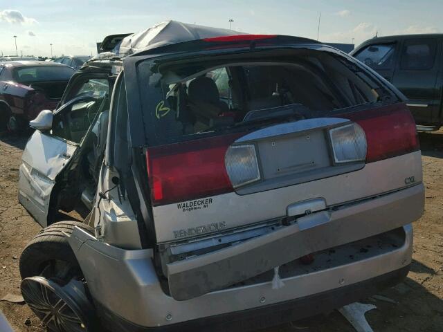 3G5DA03L26S502926 - 2006 BUICK RENDEZVOUS SILVER photo 3