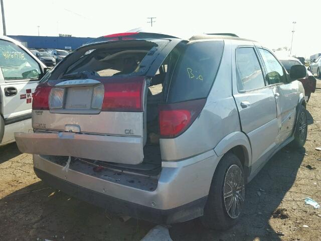 3G5DA03L26S502926 - 2006 BUICK RENDEZVOUS SILVER photo 4