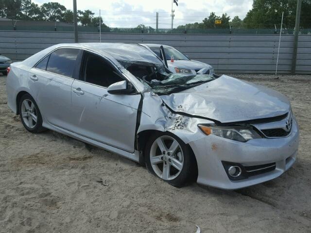 4T1BF1FK9CU040088 - 2012 TOYOTA CAMRY BASE SILVER photo 1