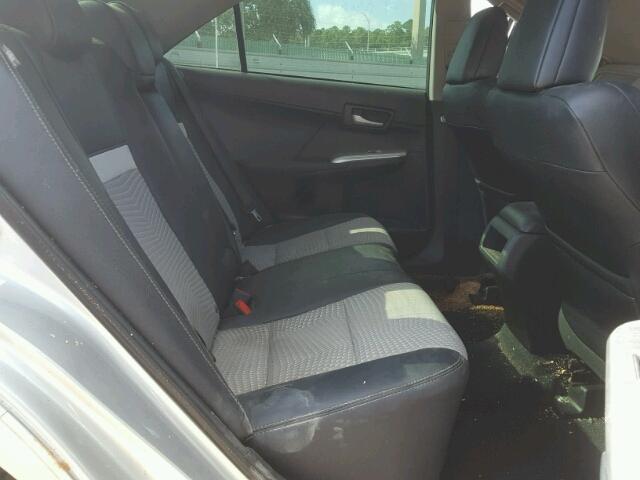 4T1BF1FK9CU040088 - 2012 TOYOTA CAMRY BASE SILVER photo 6