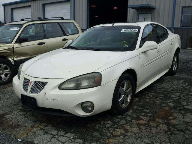 2G2WS522651246003 - 2005 PONTIAC GRAND PRIX WHITE photo 2