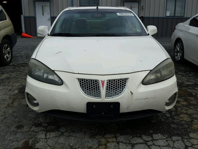 2G2WS522651246003 - 2005 PONTIAC GRAND PRIX WHITE photo 9