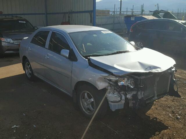 1NXBU4EE3AZ184445 - 2010 TOYOTA COROLLA/S/ SILVER photo 1