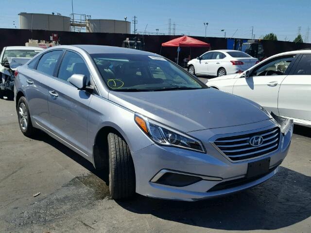 5NPE24AF8GH334641 - 2016 HYUNDAI SONATA SE GRAY photo 1