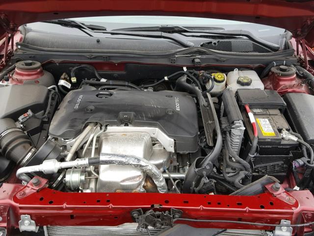 2G4GK5EX6G9157135 - 2016 BUICK REGAL RED photo 7