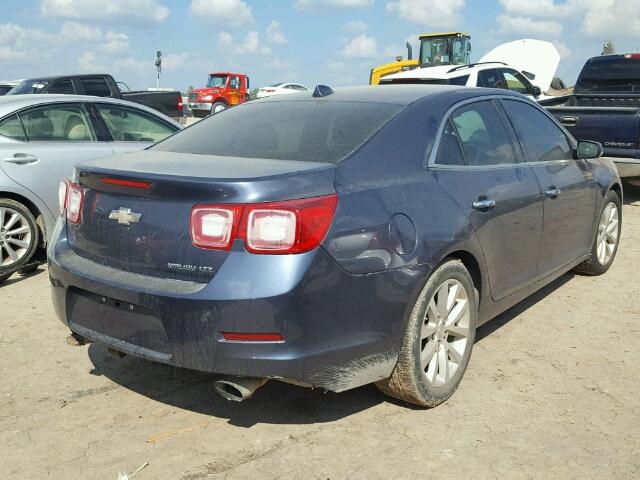 1G11H5SA0DF310127 - 2013 CHEVROLET MALIBU ლურჯი ფოტო 4