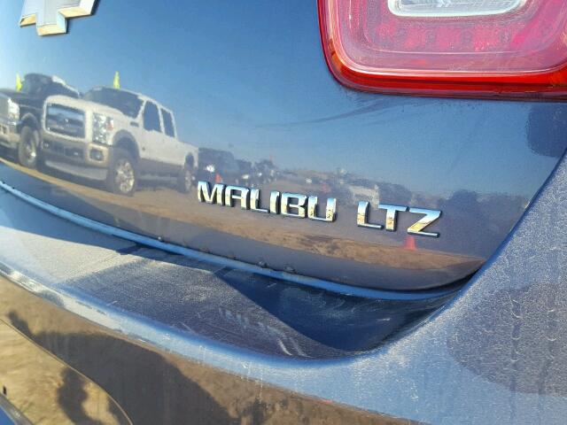 1G11H5SA0DF310127 - 2013 CHEVROLET MALIBU ლურჯი ფოტო 9