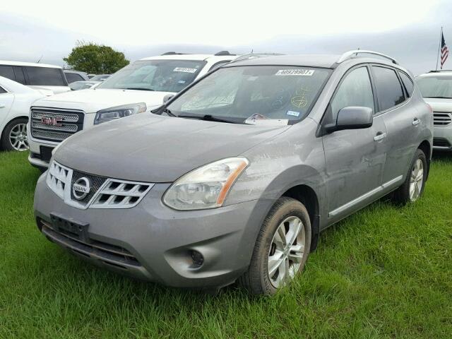 JN8AS5MT6CW603153 - 2012 NISSAN ROGUE GRAY photo 2