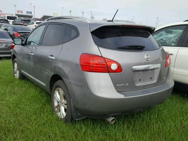 JN8AS5MT6CW603153 - 2012 NISSAN ROGUE GRAY photo 3