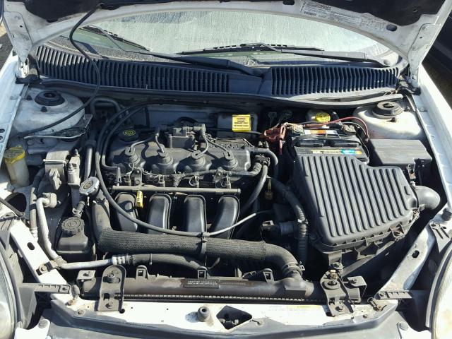 1B3ES26C04D558816 - 2004 DODGE NEON BASE WHITE photo 7