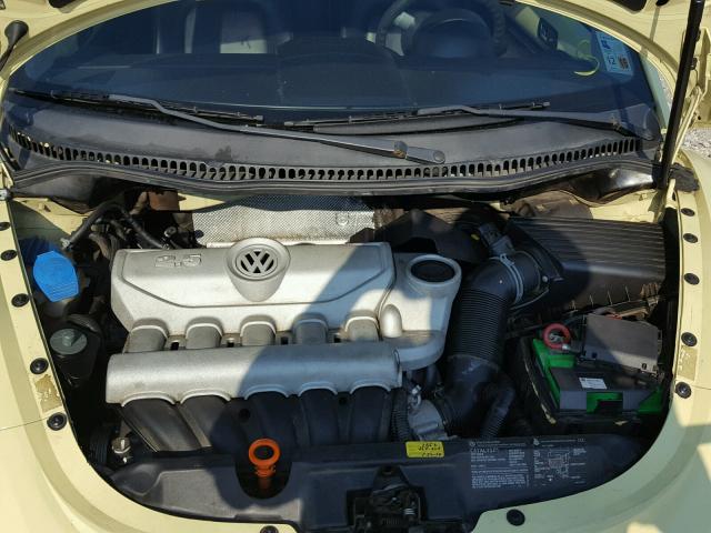 3VWRF31YX6M315628 - 2006 VOLKSWAGEN NEW BEETLE 黄色 照片 7