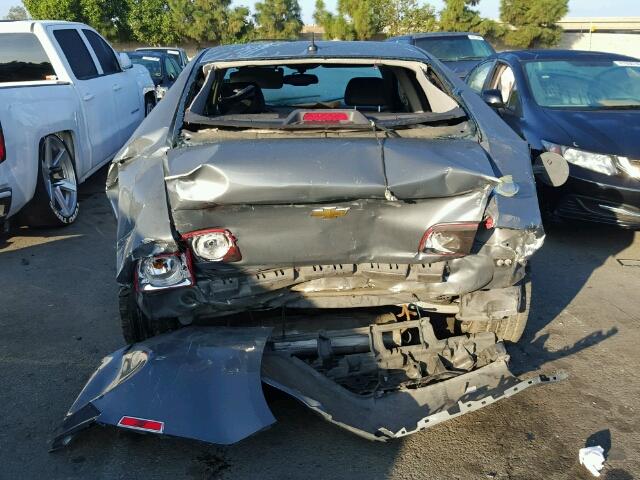 1G1ZJ577794190964 - 2009 CHEVROLET MALIBU 2LT GRAY photo 10