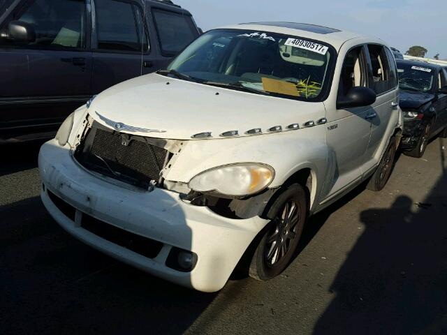 3A8FY68B86T243183 - 2006 CHRYSLER PT CRUISER WHITE photo 2