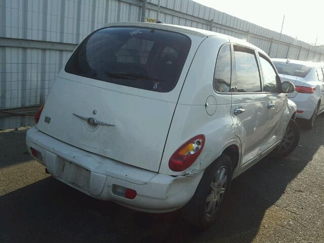 3A8FY68B86T243183 - 2006 CHRYSLER PT CRUISER WHITE photo 4