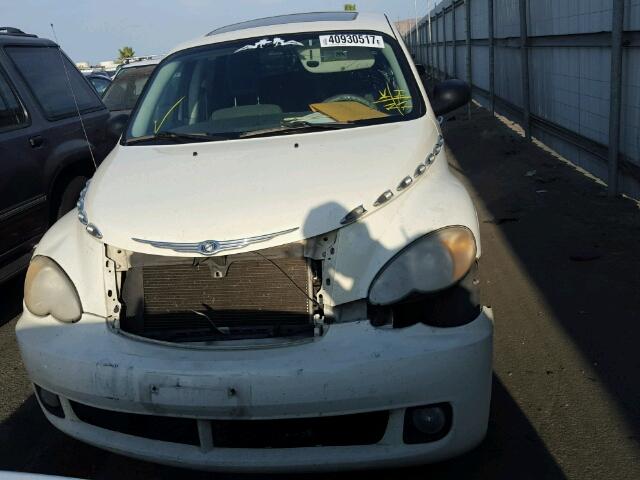 3A8FY68B86T243183 - 2006 CHRYSLER PT CRUISER WHITE photo 9