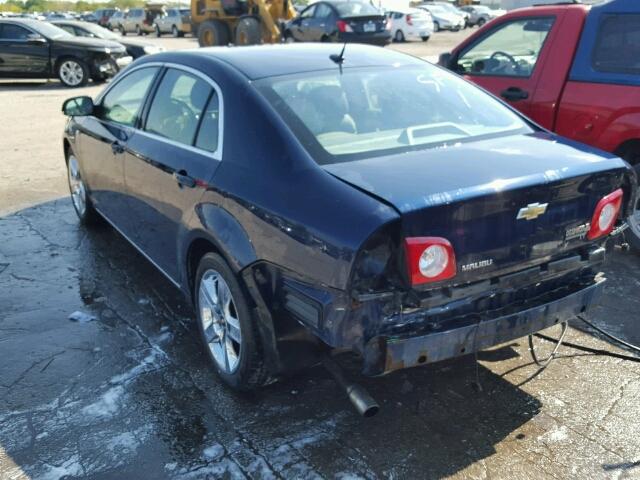 1G1ZH57B78F213534 - 2008 CHEVROLET MALIBU 1LT 蓝色 照片 3