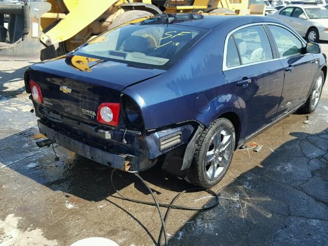 1G1ZH57B78F213534 - 2008 CHEVROLET MALIBU 1LT 蓝色 照片 4