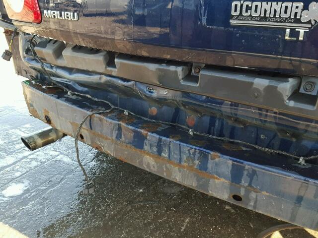 1G1ZH57B78F213534 - 2008 CHEVROLET MALIBU 1LT 蓝色 照片 9