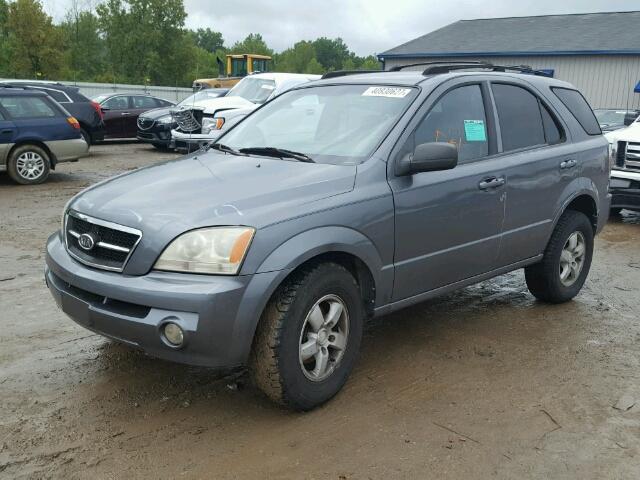 KNDJC733265571821 - 2006 KIA SORENTO EX CHARCOAL photo 2