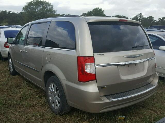 2C4RC1BG0ER343841 - 2014 CHRYSLER TOWN & COU TAN photo 3