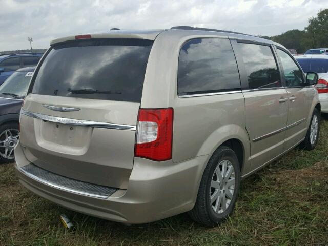 2C4RC1BG0ER343841 - 2014 CHRYSLER TOWN & COU TAN photo 4