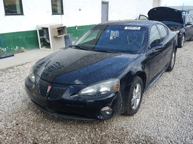 2G2WP552881167272 - 2008 PONTIAC GRAND PRIX BLACK photo 2