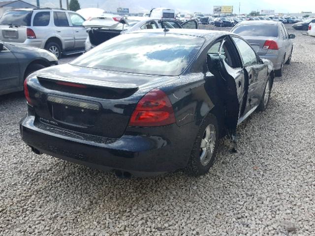 2G2WP552881167272 - 2008 PONTIAC GRAND PRIX BLACK photo 4