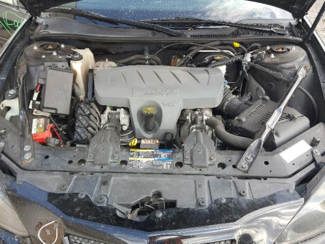 2G2WP552881167272 - 2008 PONTIAC GRAND PRIX BLACK photo 7