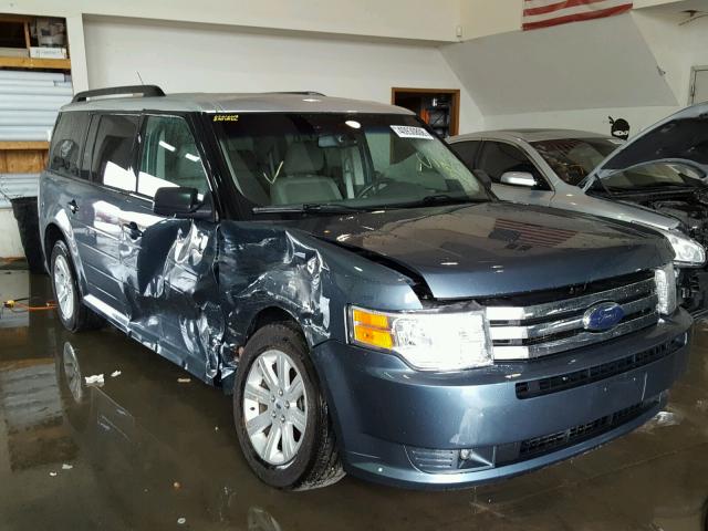 2FMGK5BC5ABA99892 - 2010 FORD FLEX SE BLUE photo 1